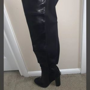 Beautiful boots over the knee